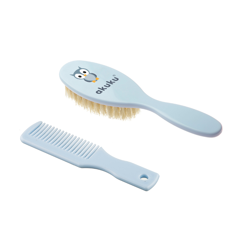 Bristle NATURAL and hairbrush A0457