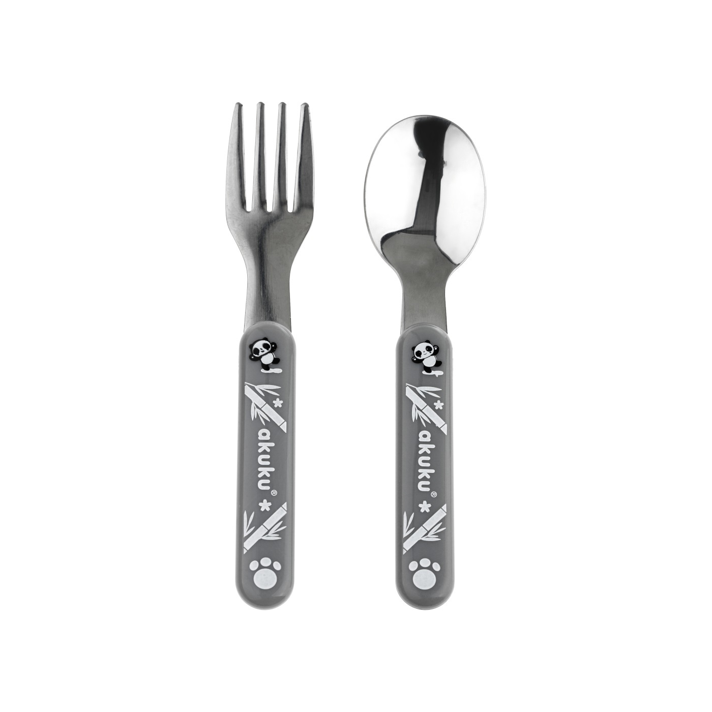 Stainless steel spoon and fork A0100