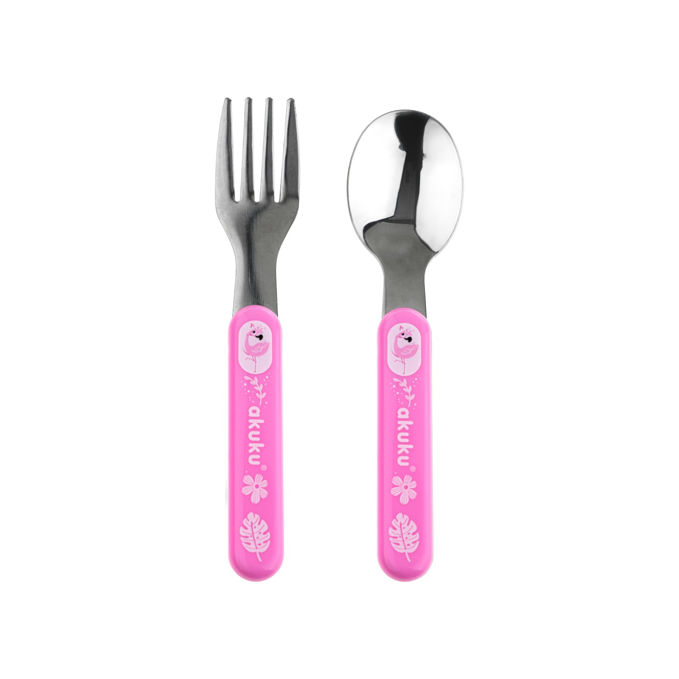 Stainless steel spoon and fork A0101
