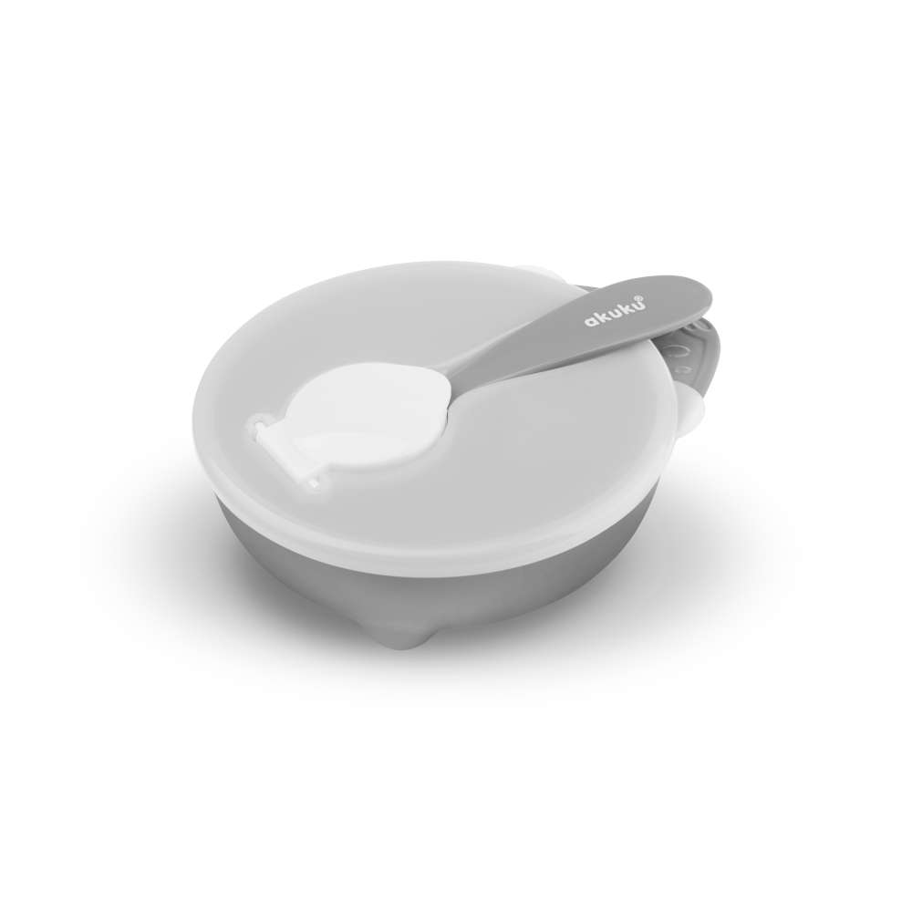 Bowl with spoon A0425