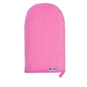 Bath glove, pink A1123