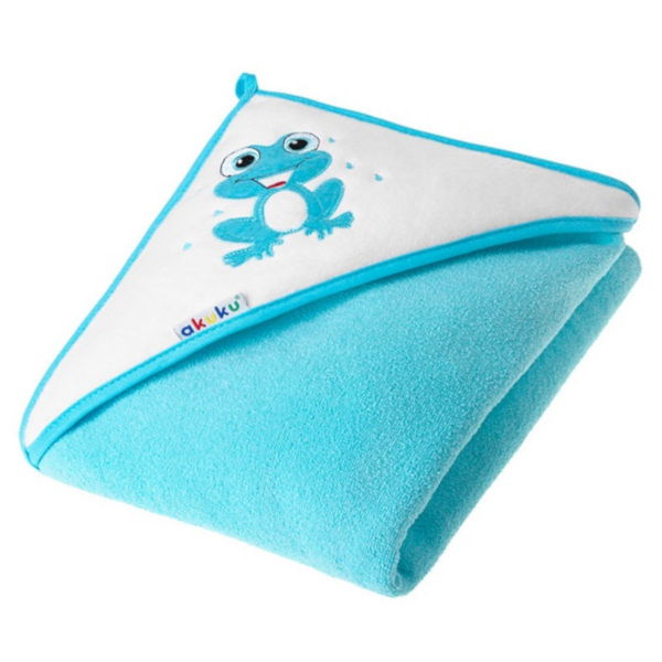 Baby hooded towel Frog A1256