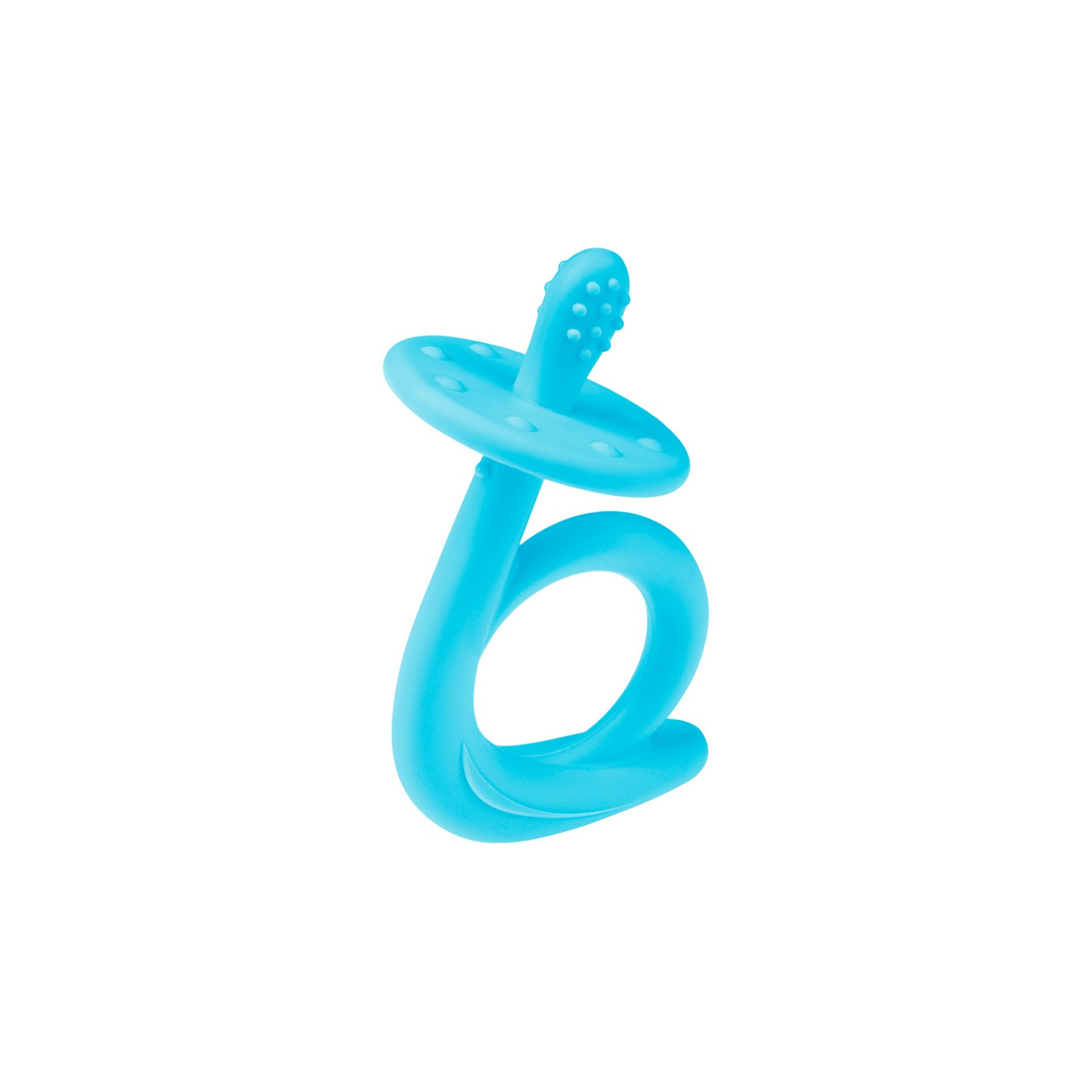Silicone teether Blue snail A0114