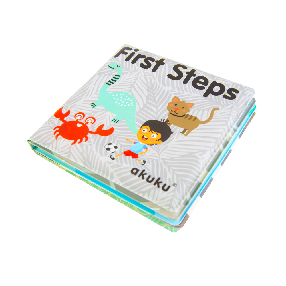 First soft book with squeaker, First Steps A0477